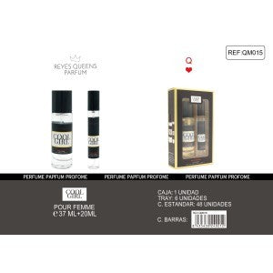 COOL GIRL SET EAU DE PARFUM DE 37 ML + 20 ML POUR FEMME REYES QUEENS -  idc institute en gros