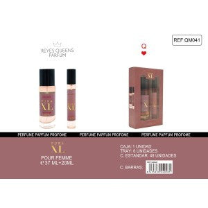 PURA XL SET EAU DE PARFUM DE 37 ML + 20 ML POUR FEMME REYES QUEENS -  idc institute en gros
