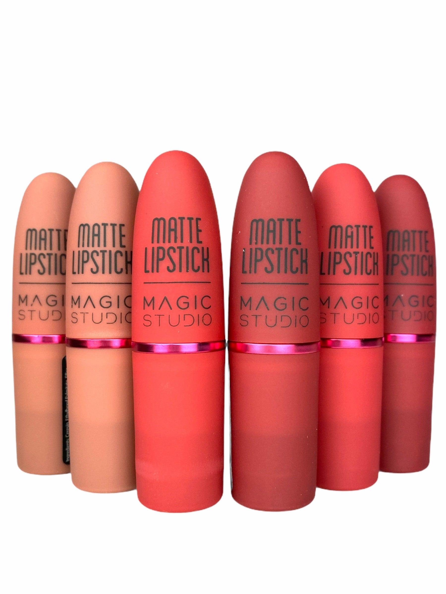 PACK 24 MATTE ROUGE A LEVRES NUDES TO PASSION - MAGIC STUDIO - idc institute en gros