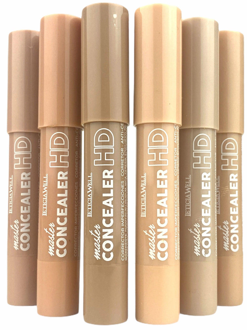 PACK DE 24 CRAYON CORRECTEUR Master HD 6 COULEURS - LETICIA WELL - idc institute en gros