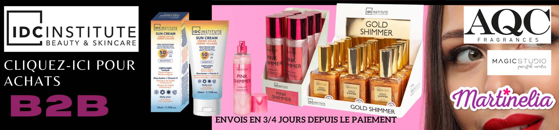 Grossiste beauté idc institute et parfum en ligne