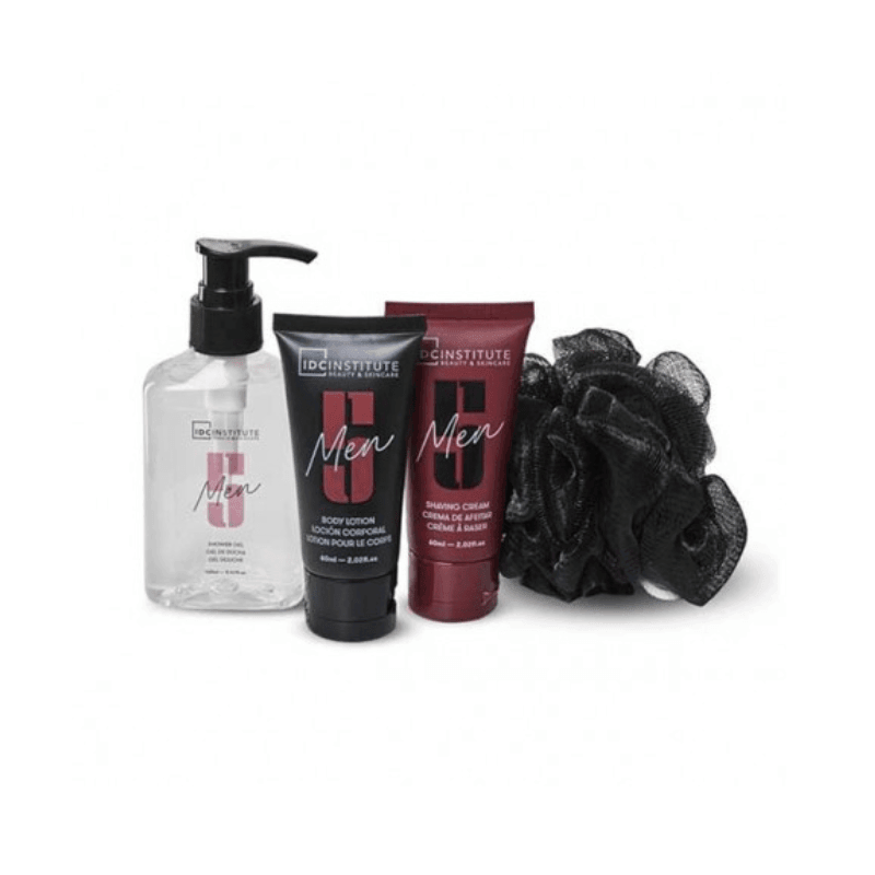 TROUSSE SOINS HOMME "Mens 5" 4 PCS - IDCINSTITUTE - idc institute en gros