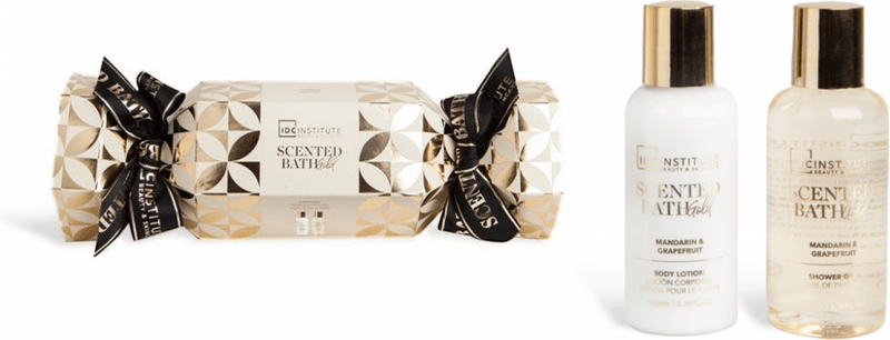 COFFRET SCENTED BATH GOLD BONBONS "Mandarin & Grapefruit" 2 PCS - IDCINSTITUTE - idc institute en gros