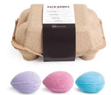 LOT DE 6 BOMBES DE BAIN OEUF "PURE ENERGY" - IDC INSTITUTE