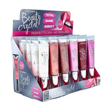 PACK DE 24 LIPGLOSS BEAUTY CRISTAL (0.69€ / UN.)- D'DONNA -  idc institute en gros