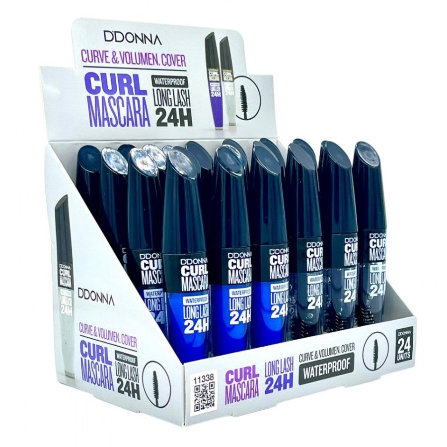 PACK DE 24 MASCARA 2 COULEURS CURVE&VOLUME(0.69€ / UN.) - D'DONNA -  idc institute en gros