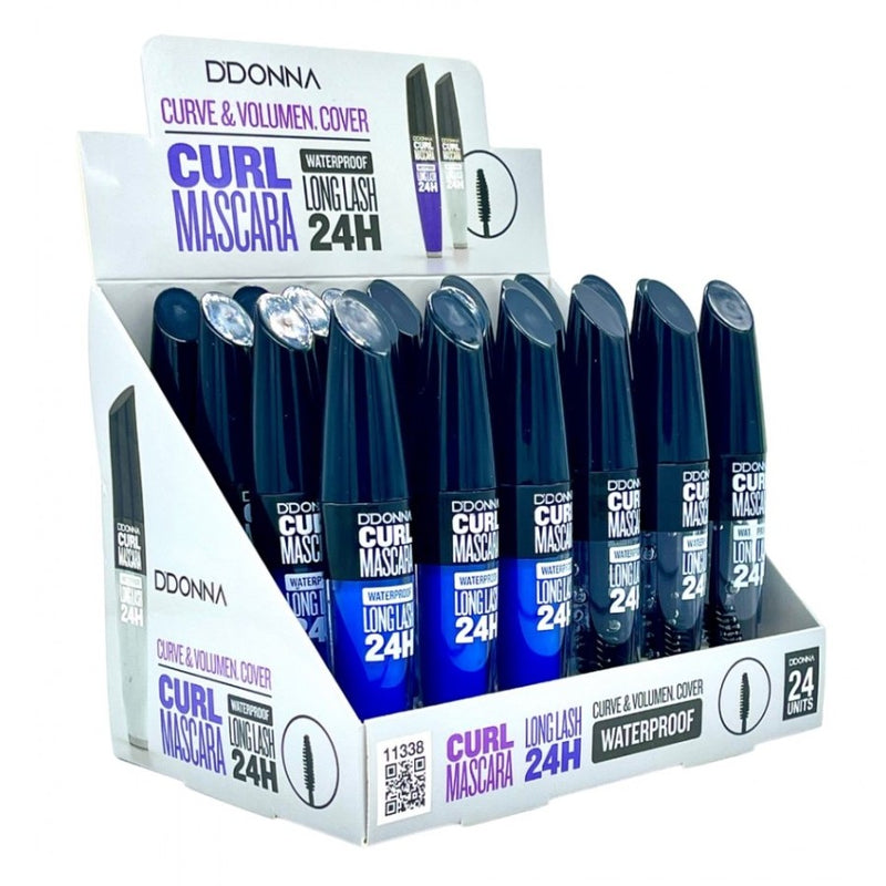 PACK DE 24 MASCARA 2 COULEURS CURVE&VOLUME(0.69€ / UN.) - D'DONNA -  idc institute en gros