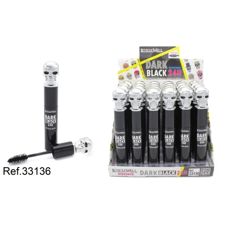 PACK DE 24 MASCARA 24H. WATERPROOF (0.75€ / UN.) - LETICIA WELL -  idc institute en gros