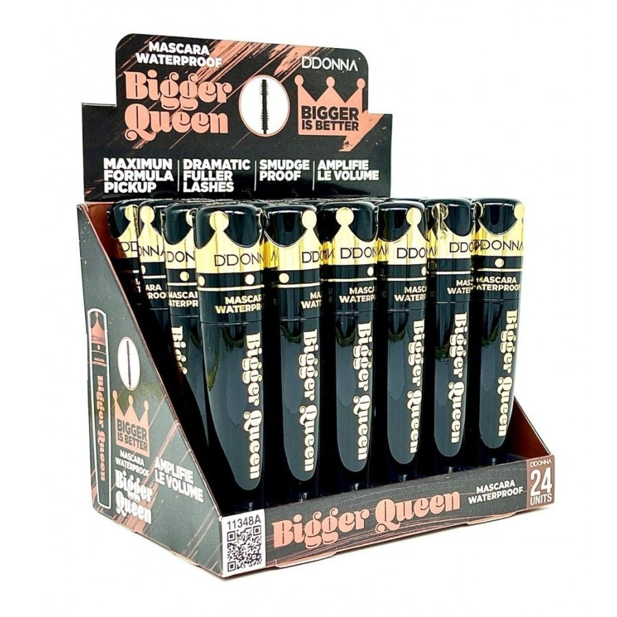 PACK DE 24 MASCARA BIGGER QUEEN (0.82€ / UN.) - D'DONNA -  idc institute en gros