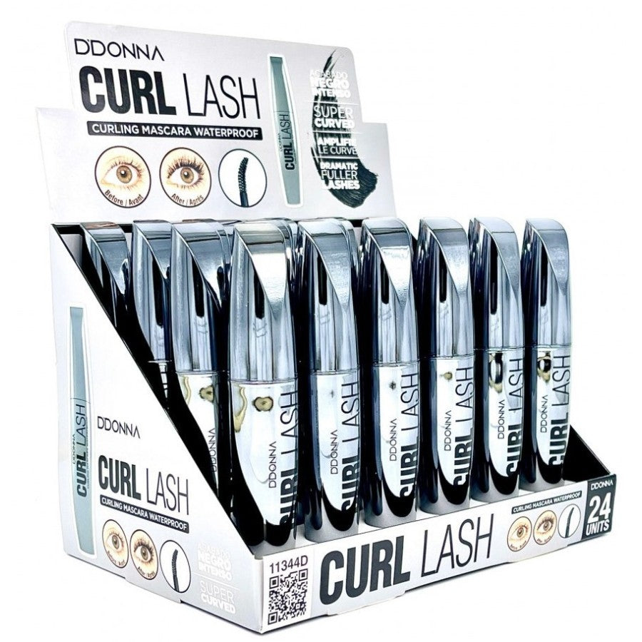 PACK DE 24 MASCARA CURL LASH NOIR (0,86€ / UN.) - D'DONNA -  idc institute en gros