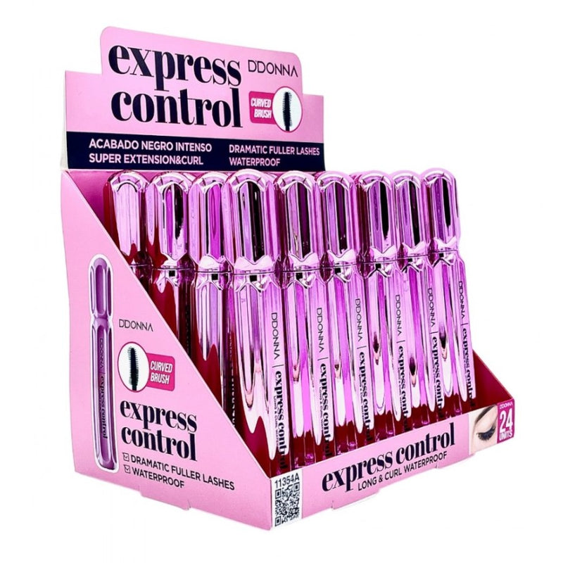 PACK DE 24 MASCARA EXPRESS CONTROL WATERPROOF (0.99€ / UN.) - D'DONNA -  idc institute en gros