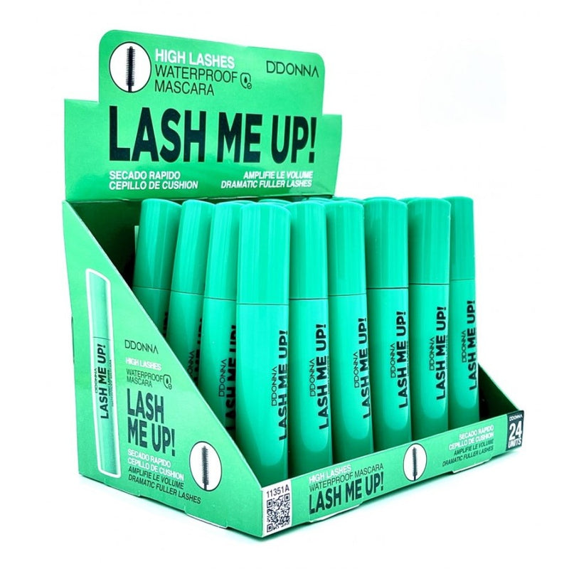 PACK DE 24 MASCARA LASH ME UP! WATERPROOF(0.69€ / UN.)- D'DONNA -  idc institute en gros