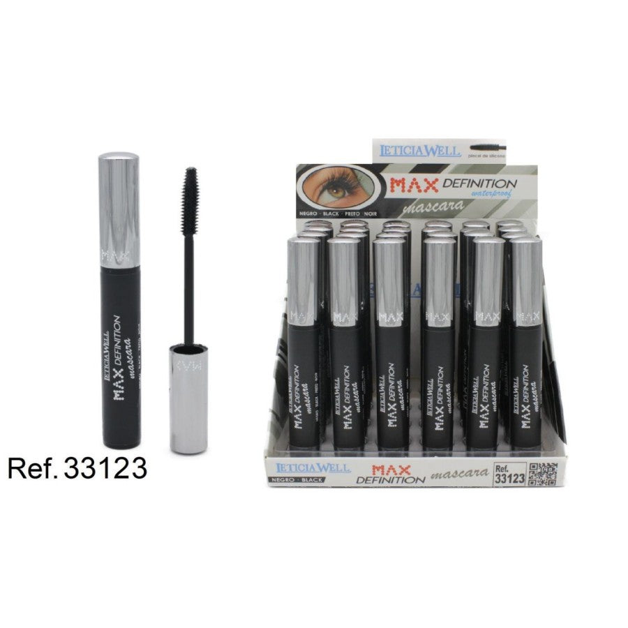 PACK DE 24 MASCARA MAX DEFINITION (0,73€ L'/ UN.) - LETICIA WELL -  idc institute en gros