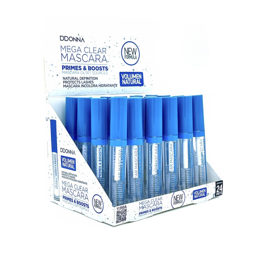 PACK DE 24 MASCARA MEGA CLEAR PRIMES & BOOSTS (0.62€ / UN.) - D'DONNA -  idc institute en gros