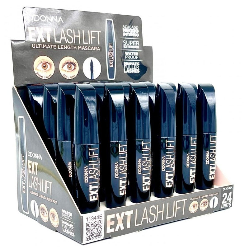 PACK DE 24 MASCARA NOIR EXT LASH LIFT (0,86€ / UN.) - D'DONNA -  idc institute en gros