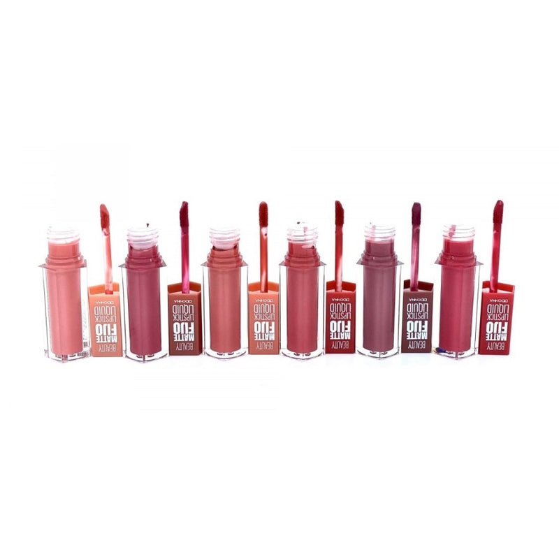 PACK DE 24 ROUGE À LEVRES LIQUID BEAUTY MATTE(0.65€ / UN.) - D'DONNA -  idc institute en gros