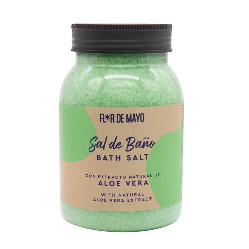 Sel de bain Avec Extraits d'Aloe Vera 650gr - FLOR DE MAYO