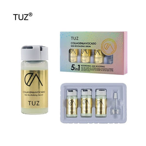 SÉRUM REVITALISANT LA PEAU AU COLLAGÈNE ET AVOCAT 5 EN 1 3X10ML - TUZ -  idc institute en gros