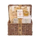 COFFRET NATURAL OIL BOÎTE EN OSIER " Argan Oil" 4 PCS - IDC INSTITUTE - idc institute en gros
