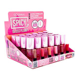 PACK DE 24 SPICY GLOSS PLUMP (0.95€ / UN.) - D'DONNA