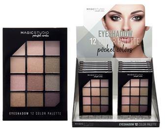 12 
 POCKET COLORS EYESHADOW - IDC INSTITUTE -  idc institute en gros