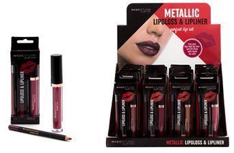 24 
 METALLIC 
 LIPGLOSS & LIPLINER - IDC INSTITUTE -  idc institute en gros