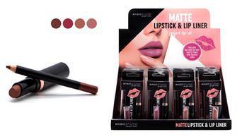24 
 MATTE
  ROUGE A LEVRES & LIPLINER - IDC INSTITUTE -  idc institute en gros