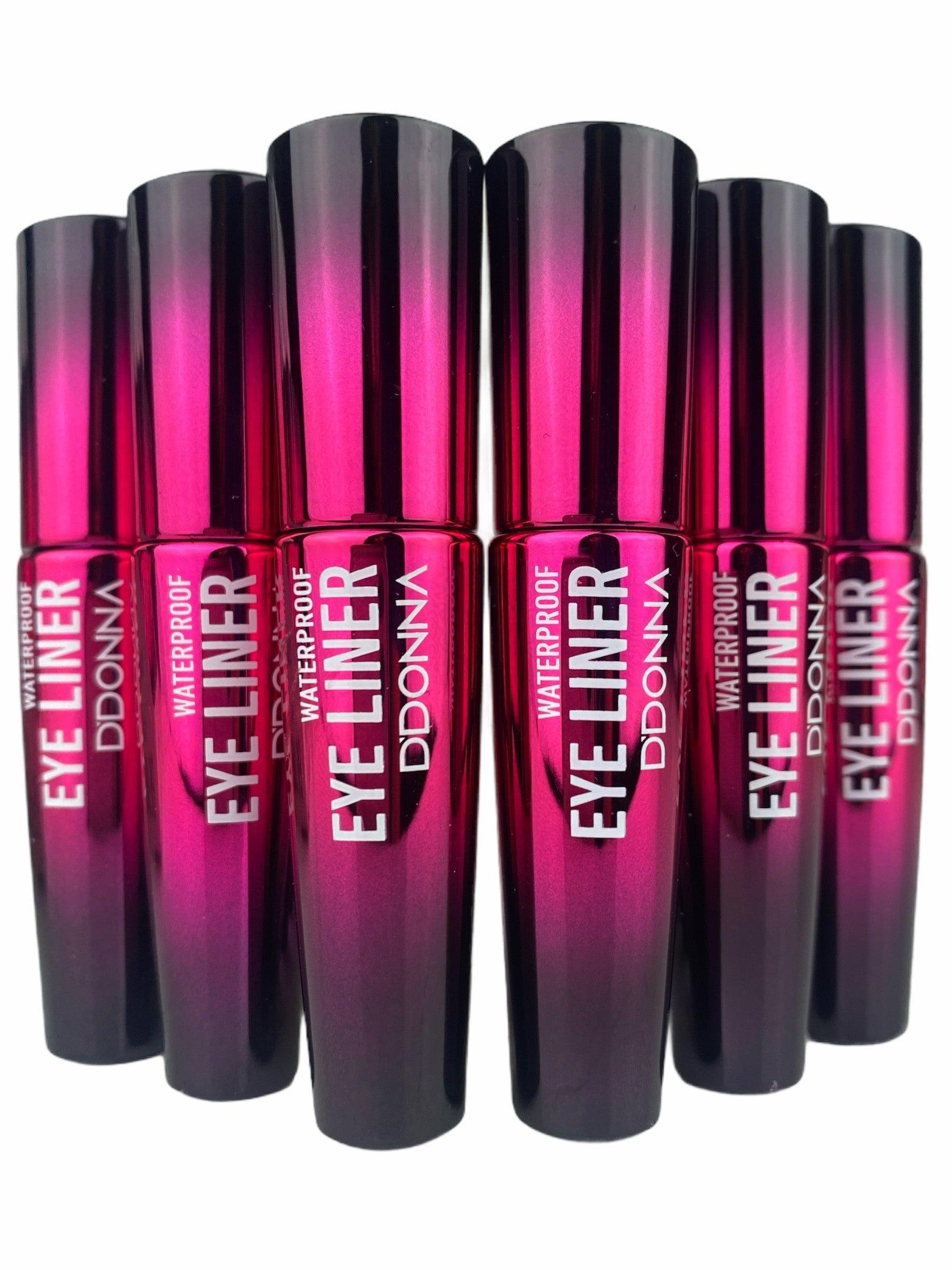 Présentoir de 24 Eyeliners Waterproof Noir marque D'DONNA - idc institute en gros