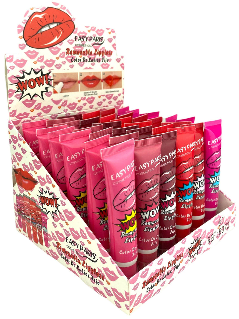 Présentoir de 36 REMOVAL LIPGLOSS marque EASY PARIS - idc institute en gros