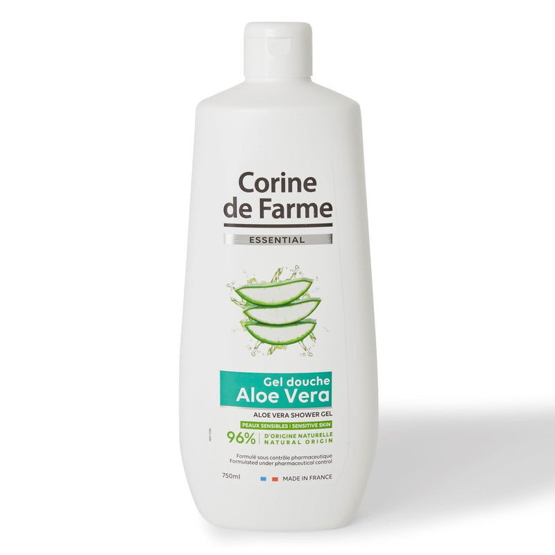 Gel de douche Essential "ALOE VERA" Ph neutre - Corine de farme - idc institute en gros