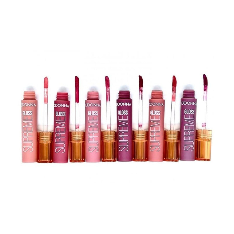 PACK DE 24 LIPGLOSS SUPREME MATTE 24H - D'DONNA - idc institute en gros