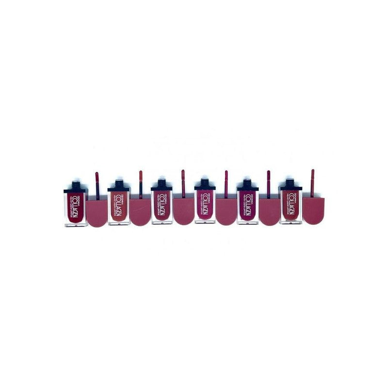 LIQUID LIPSTICK COLLAGEN VELVET MATTE 24H PACK 24 D'DONNA - idc institute en gros