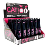 MASCARA CAT BLACK VOLUME WATERPROOF (0.82€ UNITE) PACK 24 D'DONNA - idc institute en gros
