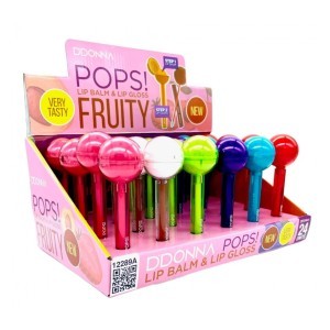 GLOSS & LIP BALM POPS! (1.18Â€ UNITE) - D'DONNA -  idc institute en gros