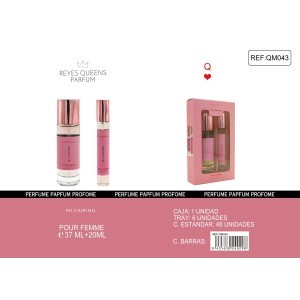 MI CAMINO SET EAU DE PARFUM DE 37 ML + 20 ML POUR FEMME REYES QUEENS -  idc institute en gros