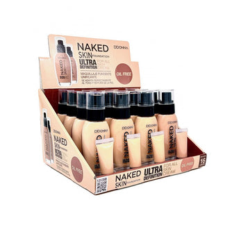 Grossiste beauté France – PACK DE 16 BASE DE MAQUILLAGE ULTRA DEFINITION 30ml 10h n2 D'DONNA – idc institute en gros