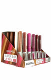 Présentoir de 24 Crayons pour lèvres "Super Ink" marque LETICIA WELL - idc institute en gros