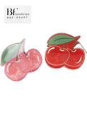 PACK DE 12 PINCES A CHEVEUX MOTIF FRUITS MODÈLE N 2 - BF COSMETICS