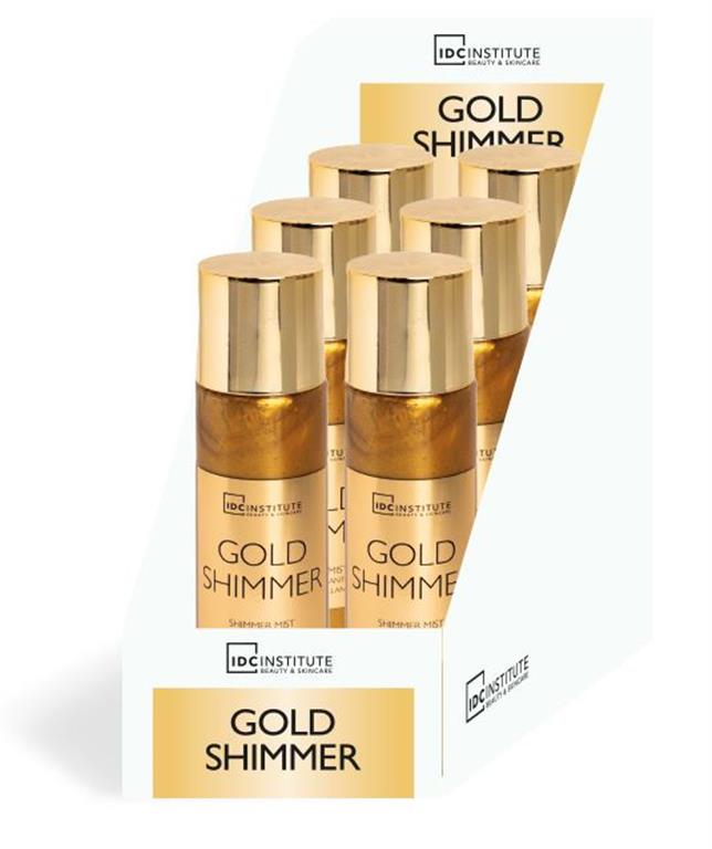 BRUME CORPORELLE BRILLANTE "GOLD SHIMMER" - IDC INSTITUTE -  idc institute en gros