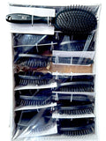 PACK DE 12 BROSSES A CHEVEUX CLASSIQUES -  BF BEAUTÉ -  idc institute en gros