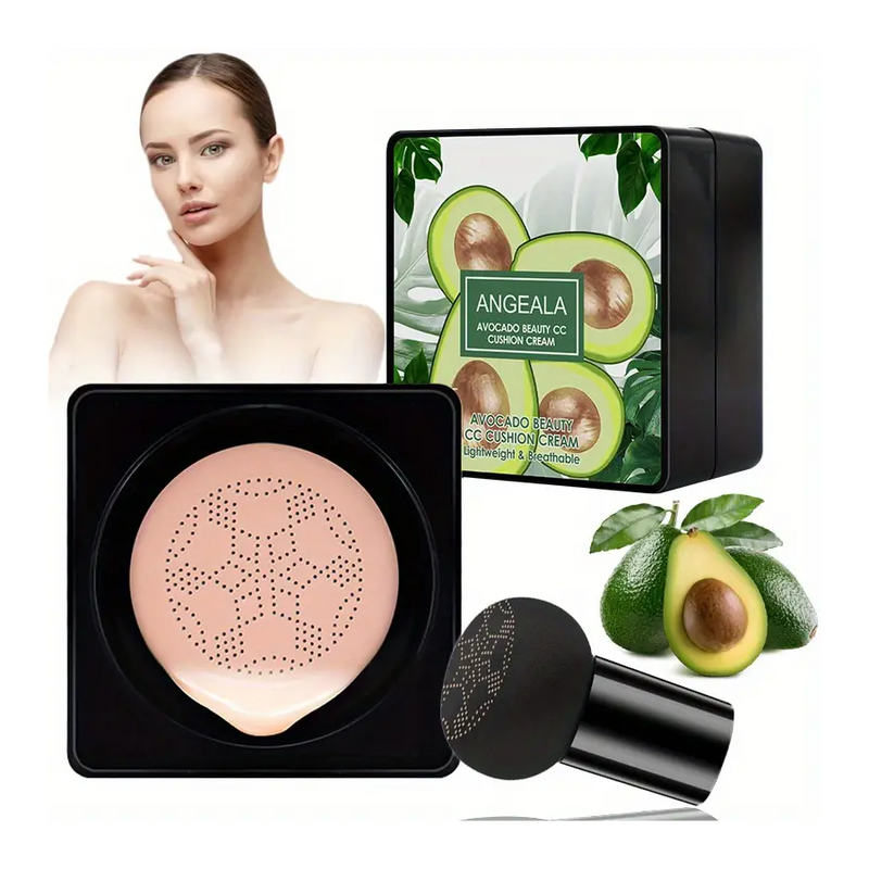 BASE DE MAQUILLAGE CC AVOCAT AVEC BB CRÈME Nº2 13GR. ANGEALA -  idc institute en gros