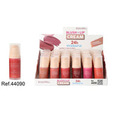 PACK DE 24 BLUSH + LIP CREAM 24H. HIDRAFIX (0.95€ / UN.) - LETICIA WELL