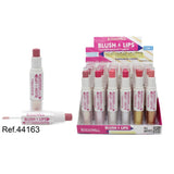 PACK DE 24 BLUSH & LIPS 3 IN 1 HIDRATANT (0.95€ / UN.) - LETICIA WELL