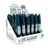 PACK DE 24 CURL MASCARA WATERPROOF BLACK (0.69€ / UN.) - D'DONNA