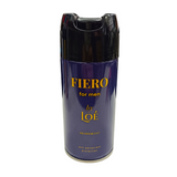 LOT DE 6 DÉODORANT SPRAY FIERO 150ML - LOE