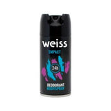 LOT DE 6 DÉODORANT SPRAY IMPACT 24H 150ML - WEISS