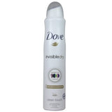 LOT DE 6 DEODORANT SPRAY INVISIBLE SEC 200ML 48H - DOVE
