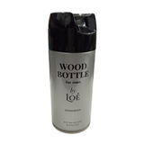 LOT DE 6 DÉODORANT SPRAY WOOD BOTTLE 150ML - LOE