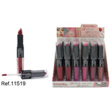 PACK DE 24 DUO BLOW LIPSTICK & LIPGLOSS (0,88€ / UN.) - LETICIA WELL