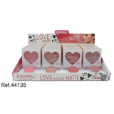 PACK DE 24 FARD A JOUES LOVE REVOLUTION MATTE (0,65€ / UN.) - LETICIA WELL
